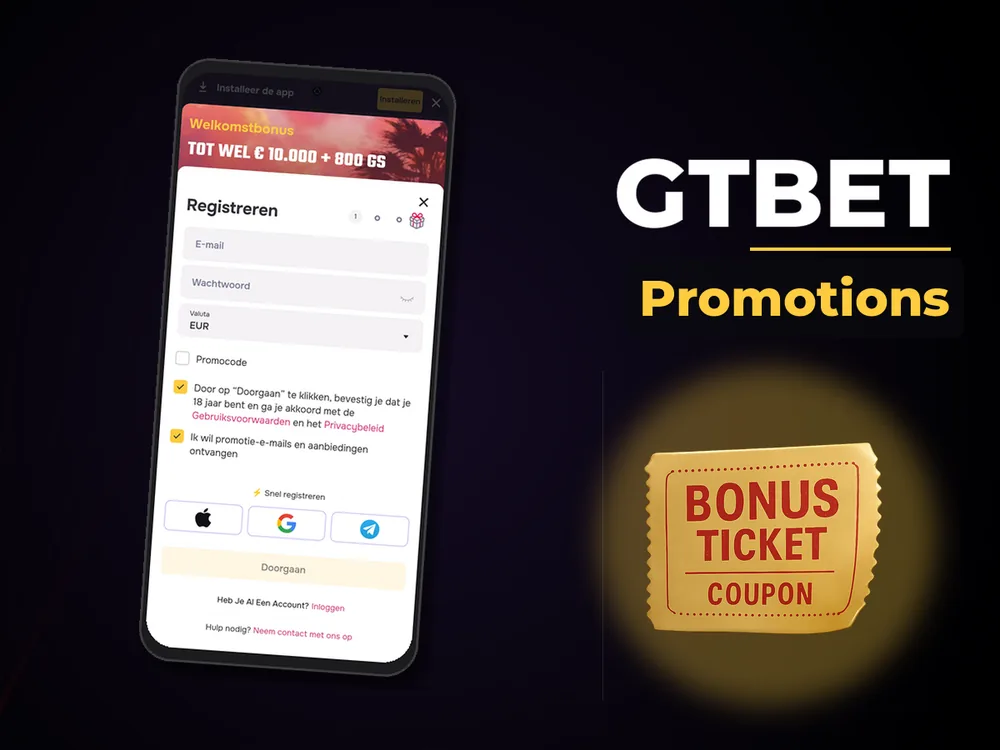 Gtbet - Promotions