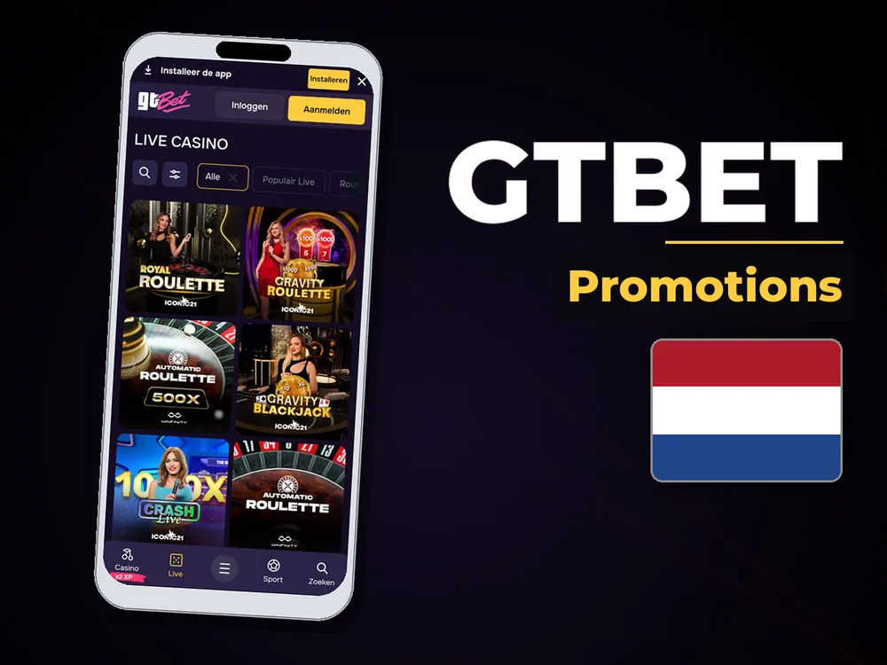 Gtbet - Promotions