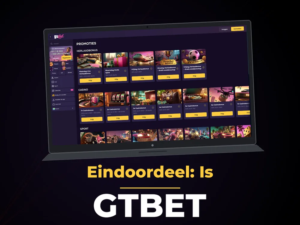 Gtbet - Eindoordeel: Is